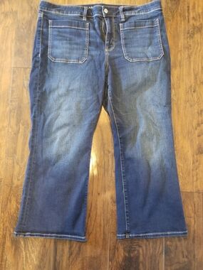 American Eagle Outfitters Womens  Kick Boot Crop Size 16 Short Hard To Find!!